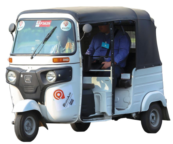 Tuk Tuk Pass app White (P0015)